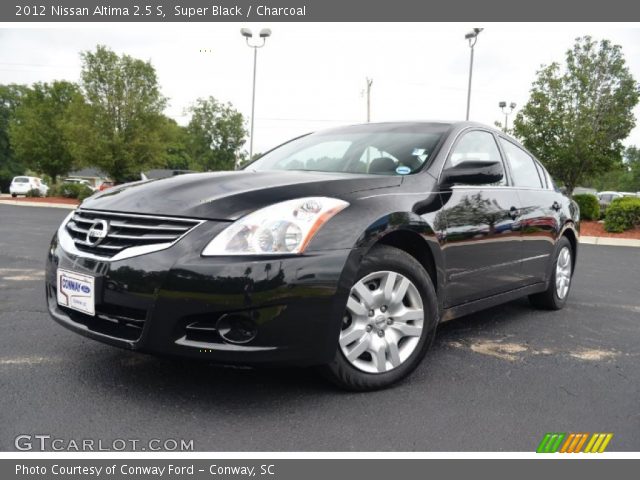 2012 Nissan Altima 2.5 S in Super Black