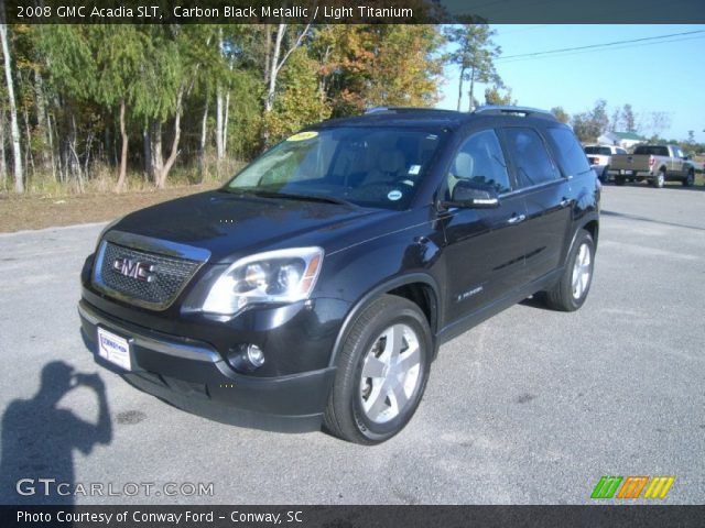 2008 GMC Acadia SLT in Carbon Black Metallic