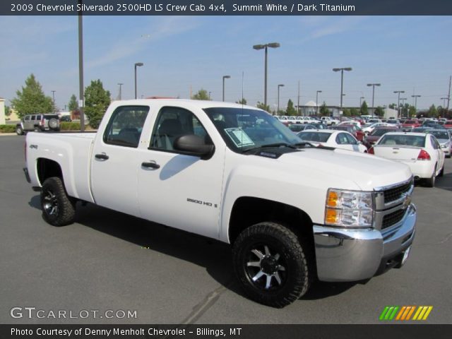 2009 Chevrolet Silverado 2500HD LS Crew Cab 4x4 in Summit White