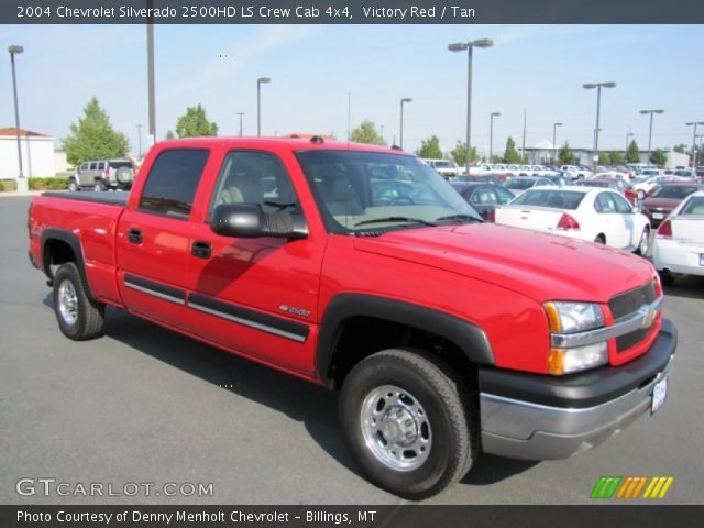 2004 Chevrolet Silverado 2500HD LS Crew Cab 4x4 in Victory Red