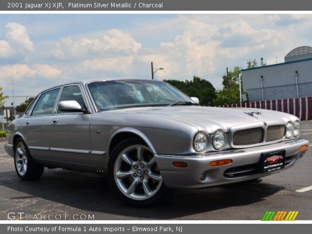 2001 Jaguar XJ XJR in Platinum Silver Metallic