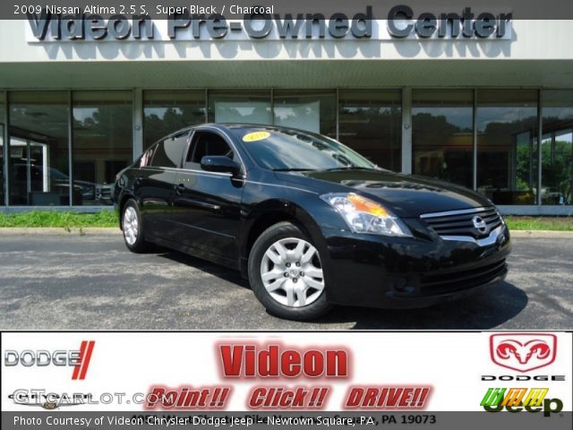 2009 Nissan Altima 2.5 S in Super Black