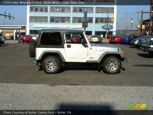 2004 Jeep Wrangler X 4x4 in Stone White