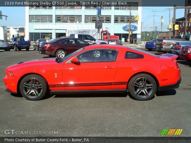 2010 Ford Mustang Shelby GT500 Coupe in Torch Red