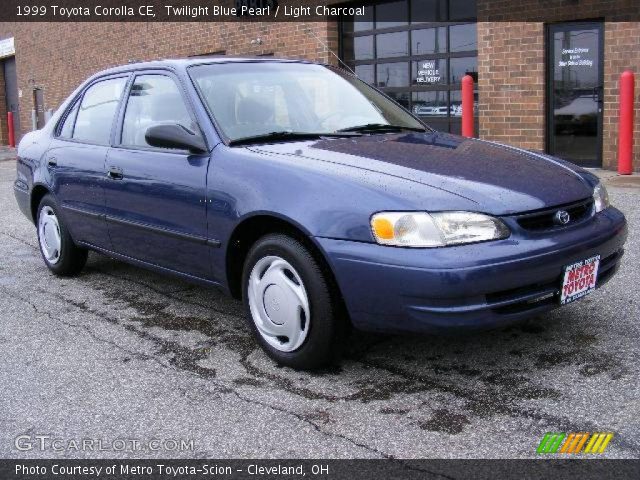 1999 Toyota Corolla CE in Twilight Blue Pearl