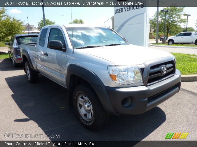 2007 Toyota Tacoma V6 Access Cab 4x4 in Silver Streak Mica