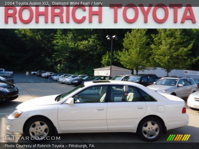 2004 Toyota Avalon XLS in Diamond White Pearl