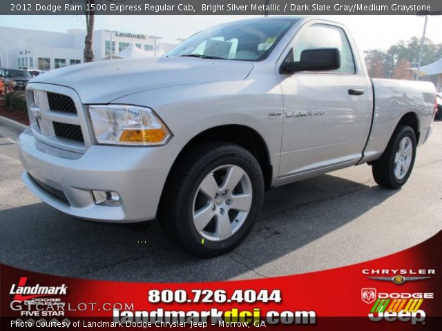 2012 Dodge Ram 1500 Express Regular Cab in Bright Silver Metallic
