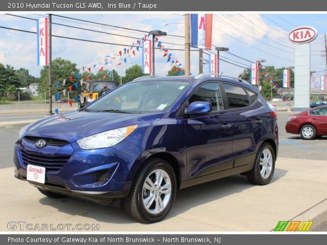 2010 Hyundai Tucson GLS AWD in Iris Blue