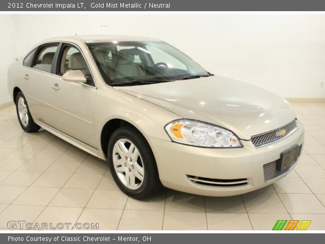 2012 Chevrolet Impala LT in Gold Mist Metallic