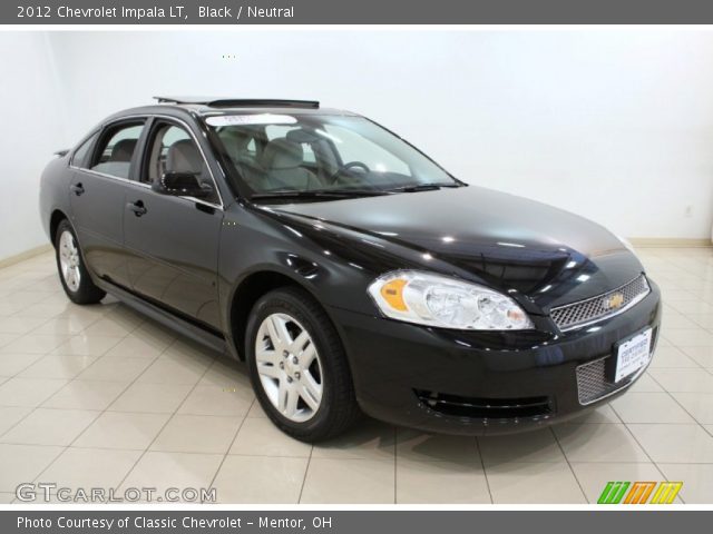 2012 Chevrolet Impala LT in Black