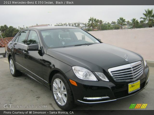 2013 Mercedes-Benz E 350 Sedan in Black