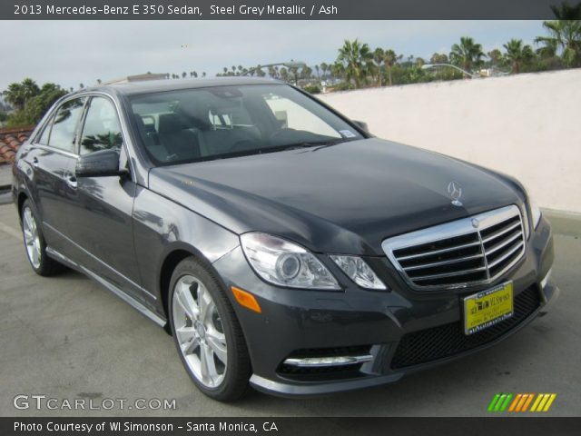 Steel gray mercedes