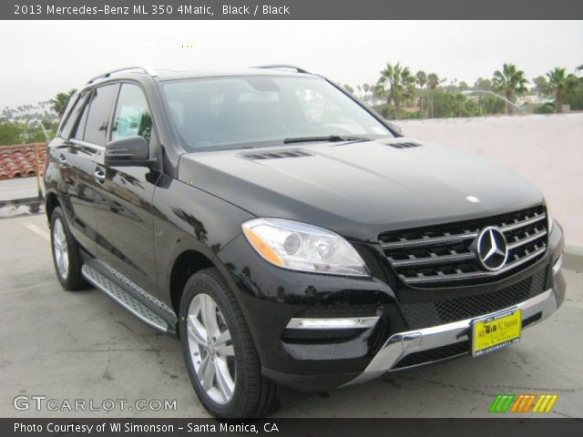 2013 Mercedes-Benz ML 350 4Matic in Black