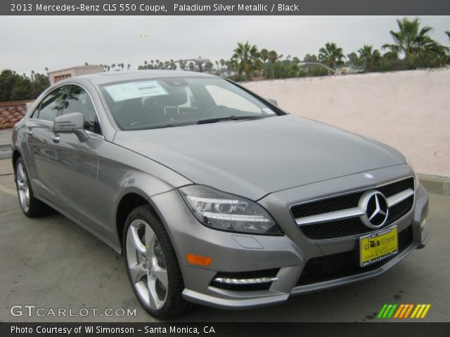 2013 Mercedes-Benz CLS 550 Coupe in Paladium Silver Metallic