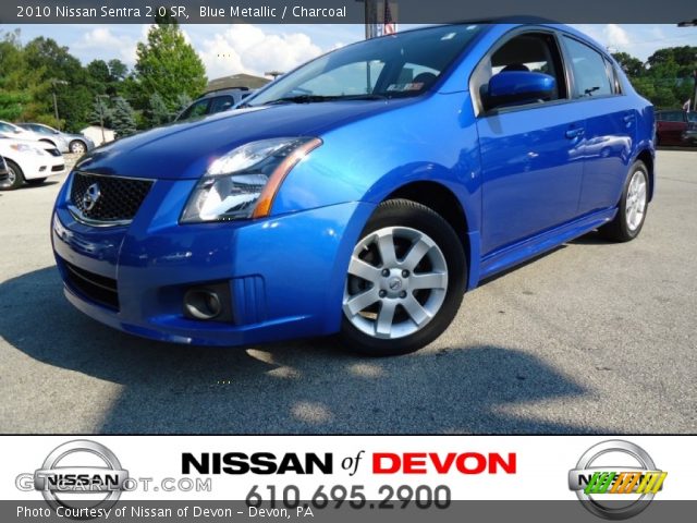 2010 Nissan Sentra 2.0 SR in Blue Metallic