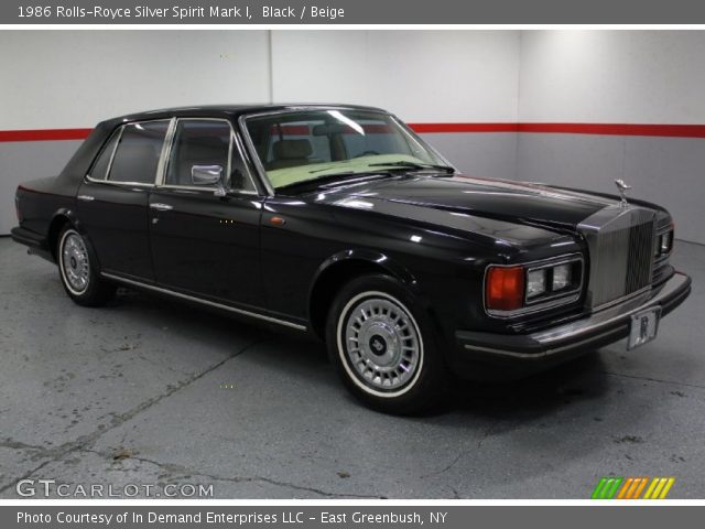 1986 Rolls-Royce Silver Spirit Mark I in Black