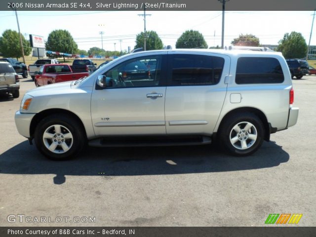 2006 Nissan Armada SE 4x4 in Silver Lightning