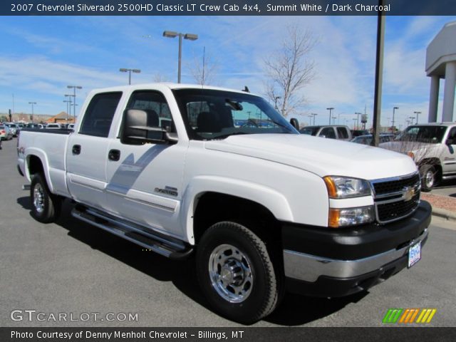 2007 Chevrolet Silverado 2500HD Classic LT Crew Cab 4x4 in Summit White