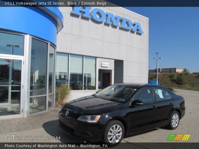 2011 Volkswagen Jetta SE Sedan in Black