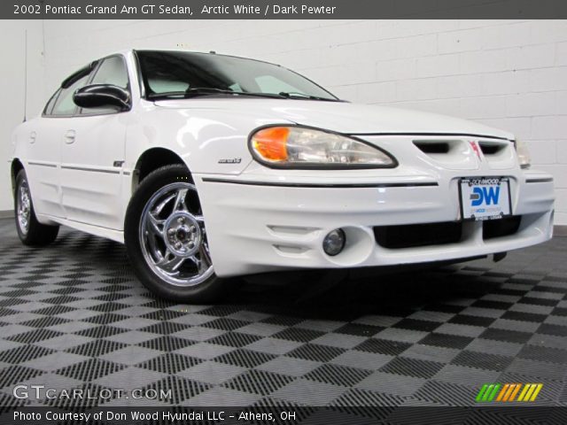 2002 Pontiac Grand Am GT Sedan in Arctic White