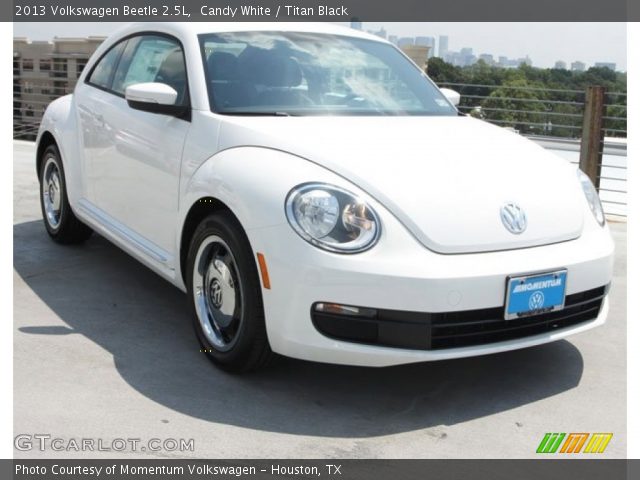 2013 Volkswagen Beetle 2.5L in Candy White