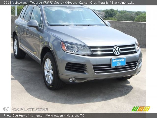 2013 Volkswagen Touareg VR6 FSI Sport 4XMotion in Canyon Gray Metallic