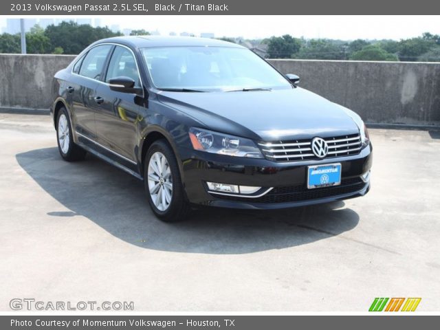2013 Volkswagen Passat 2.5L SEL in Black
