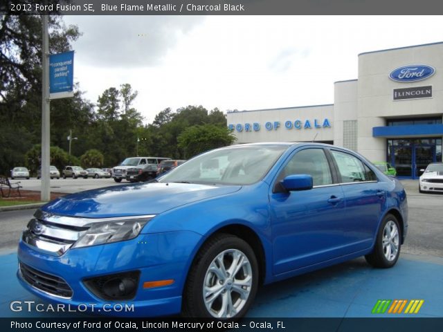 2012 Ford Fusion SE in Blue Flame Metallic