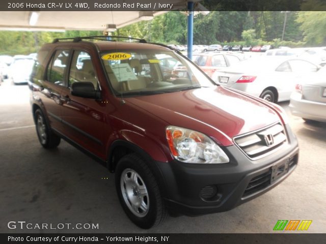 2006 Honda CR-V LX 4WD in Redondo Red Pearl