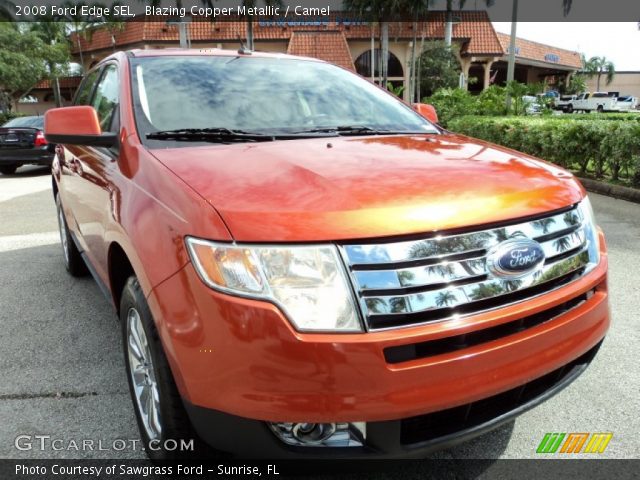 2008 Ford Edge SEL in Blazing Copper Metallic