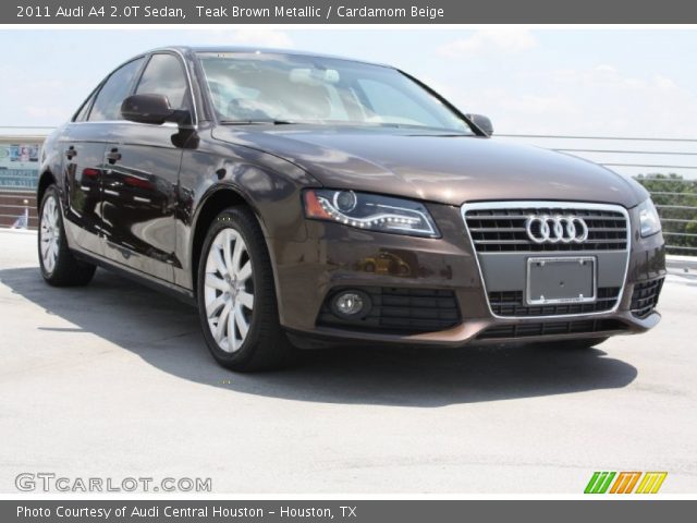 2011 Audi A4 2.0T Sedan in Teak Brown Metallic