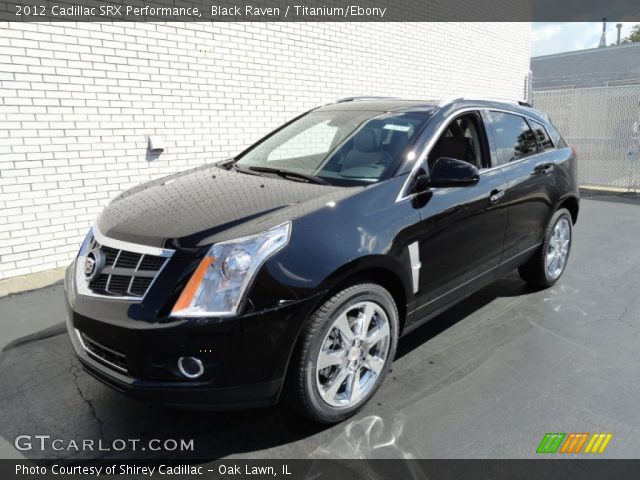 2012 Cadillac SRX Performance in Black Raven