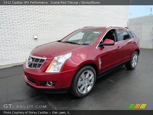 2012 Cadillac SRX Performance in Crystal Red Tintcoat