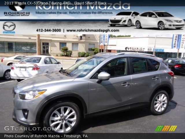 2013 Mazda CX-5 Grand Touring AWD in Liquid Silver