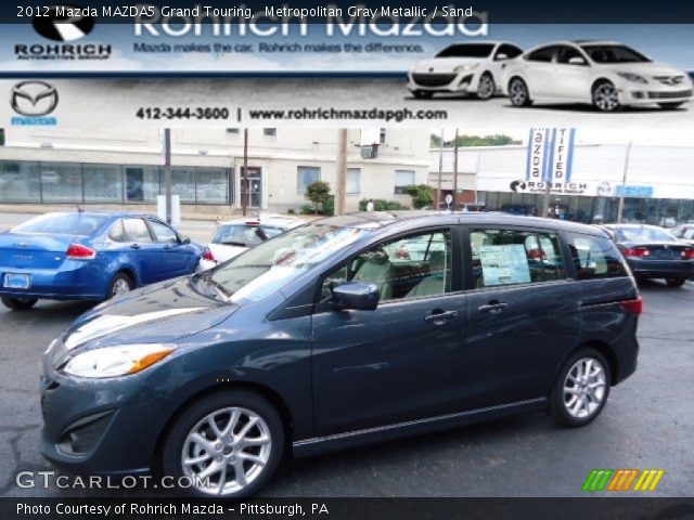 2012 Mazda MAZDA5 Grand Touring in Metropolitan Gray Metallic