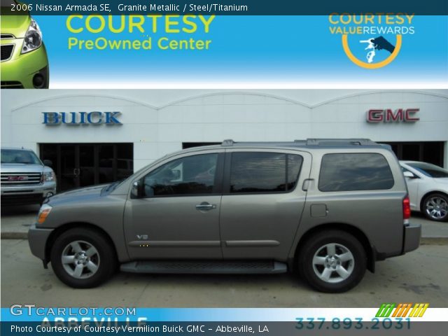 2006 Nissan Armada SE in Granite Metallic