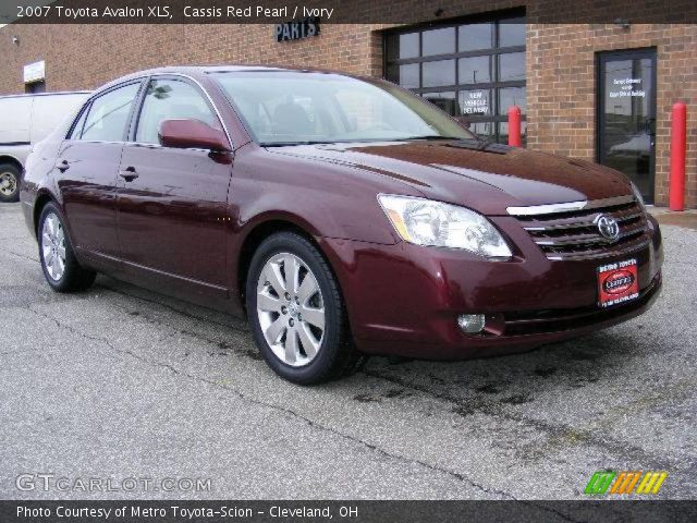 2007 Toyota Avalon XLS in Cassis Red Pearl
