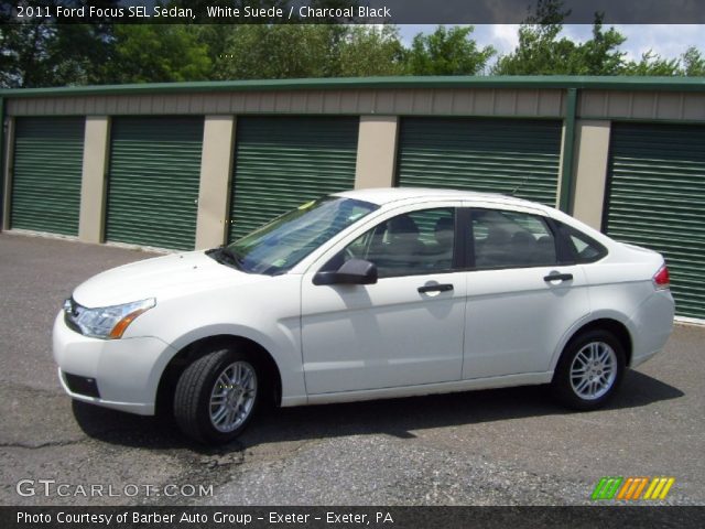 2011 Ford Focus SEL Sedan in White Suede