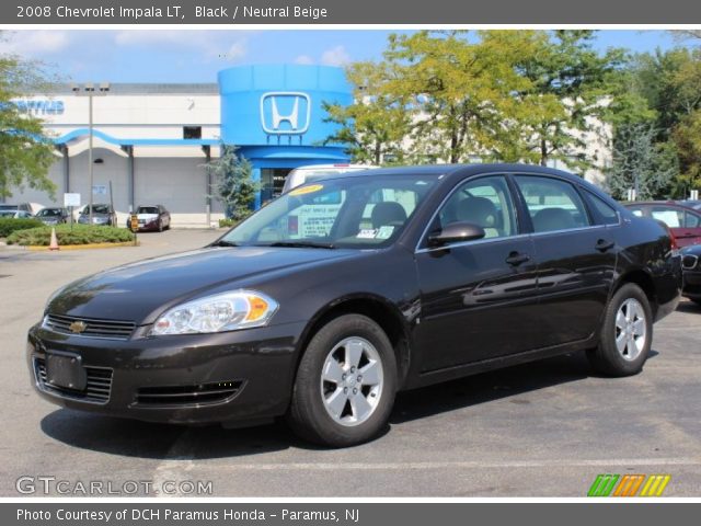 2008 Chevrolet Impala LT in Black
