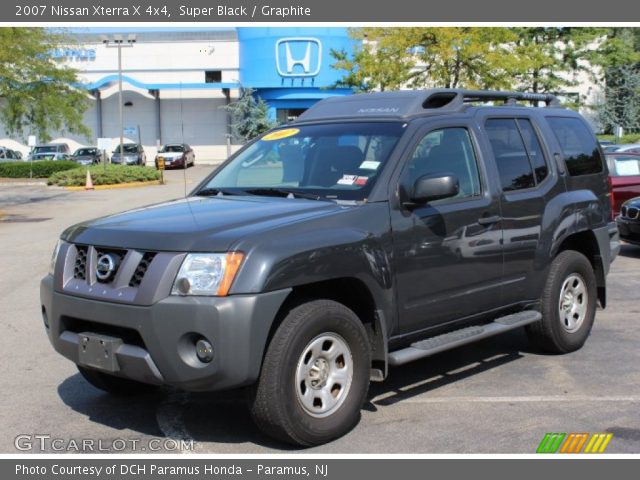 2007 Nissan Xterra X 4x4 in Super Black