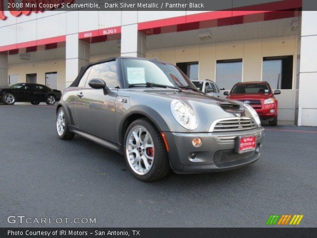 2008 Mini Cooper S Convertible in Dark Silver Metallic