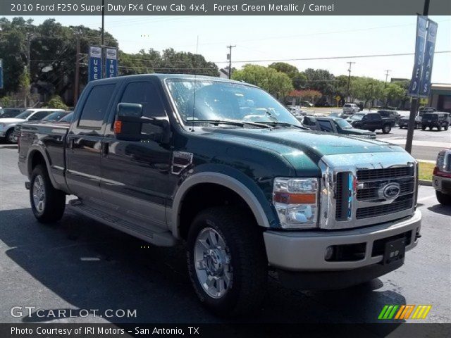 2010 Ford F250 Super Duty FX4 Crew Cab 4x4 in Forest Green Metallic