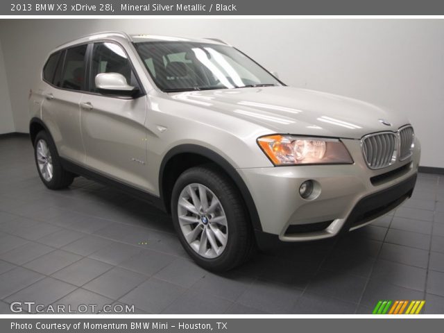 2013 BMW X3 xDrive 28i in Mineral Silver Metallic