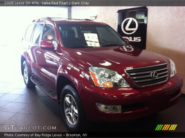 2008 Lexus GX 470 in Salsa Red Pearl