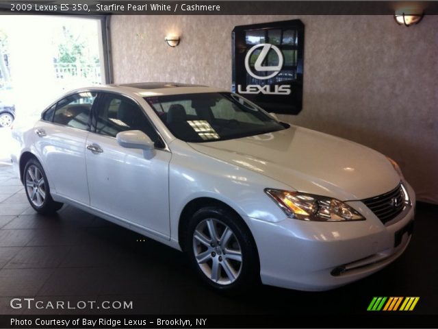 2009 Lexus ES 350 in Starfire Pearl White