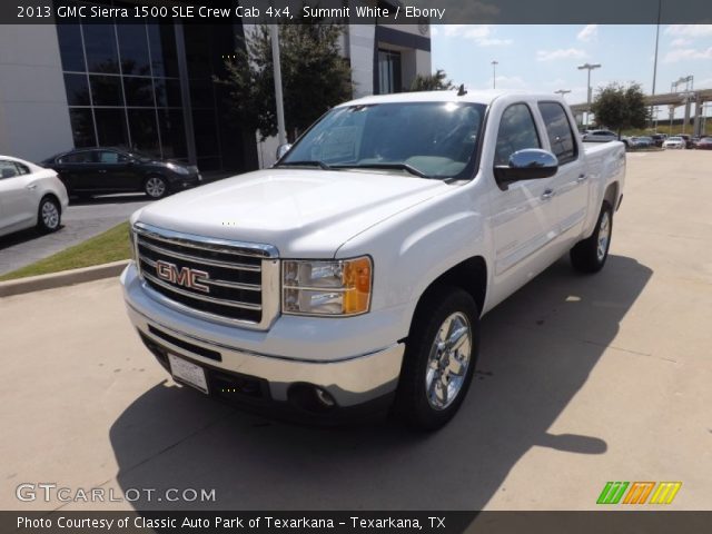 2013 GMC Sierra 1500 SLE Crew Cab 4x4 in Summit White