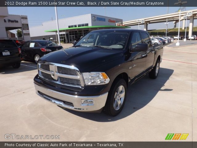 2012 Dodge Ram 1500 Lone Star Crew Cab in Black