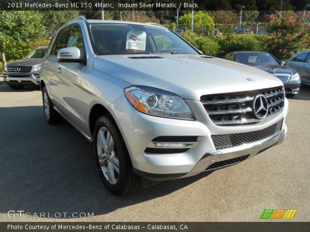 2013 Mercedes-Benz ML 350 4Matic in Iridium Silver Metallic