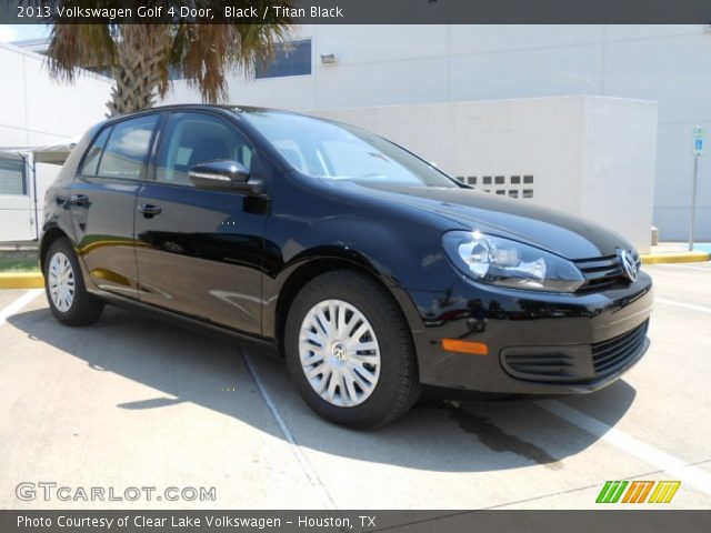 2013 Volkswagen Golf 4 Door in Black